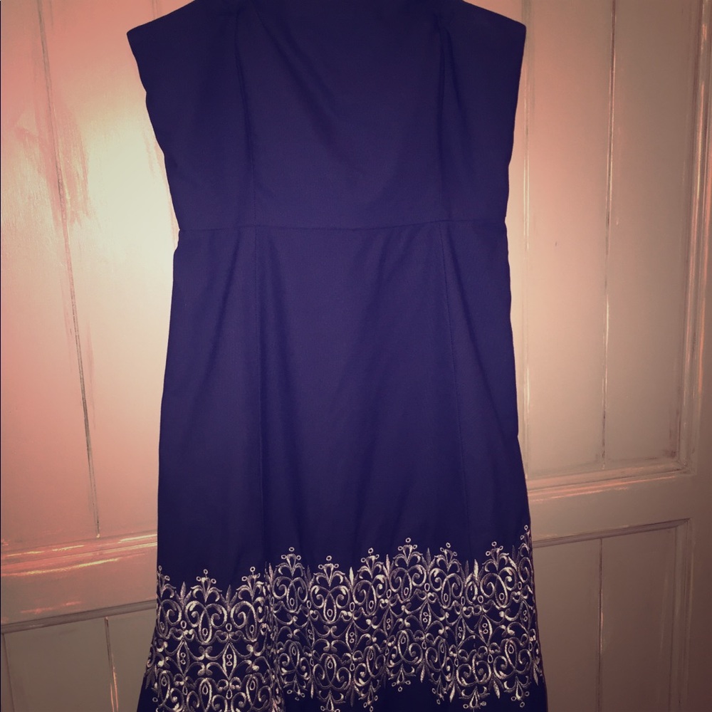 Ann Taylor LOFT Cocktail Dress Navy